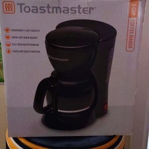 NIB Toastmaster 5cup coffee maker